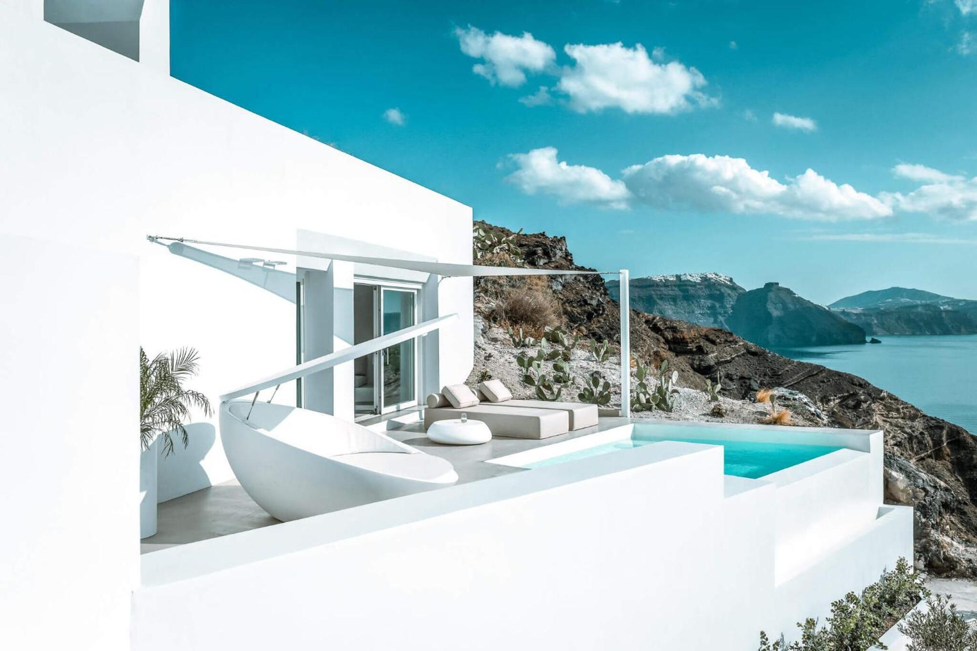 The Saint Hotel Oia  Esterno foto