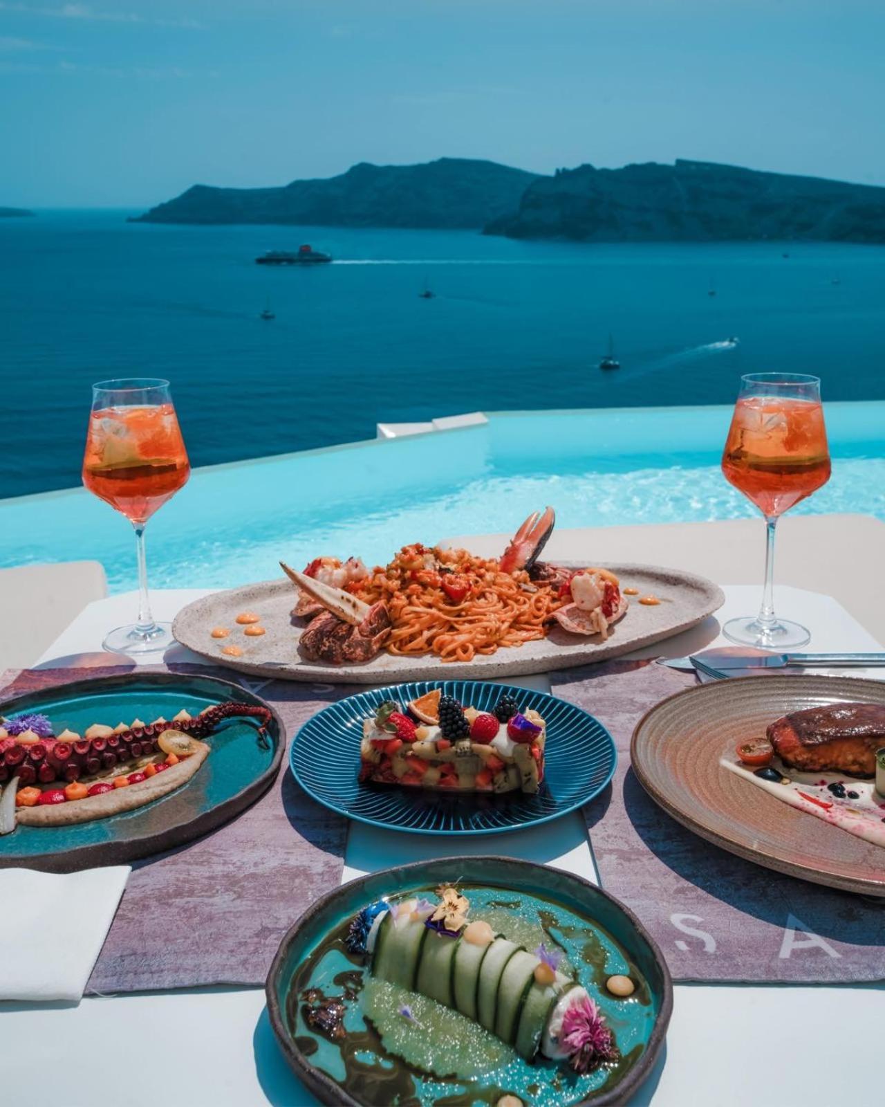 The Saint Hotel Oia  Esterno foto