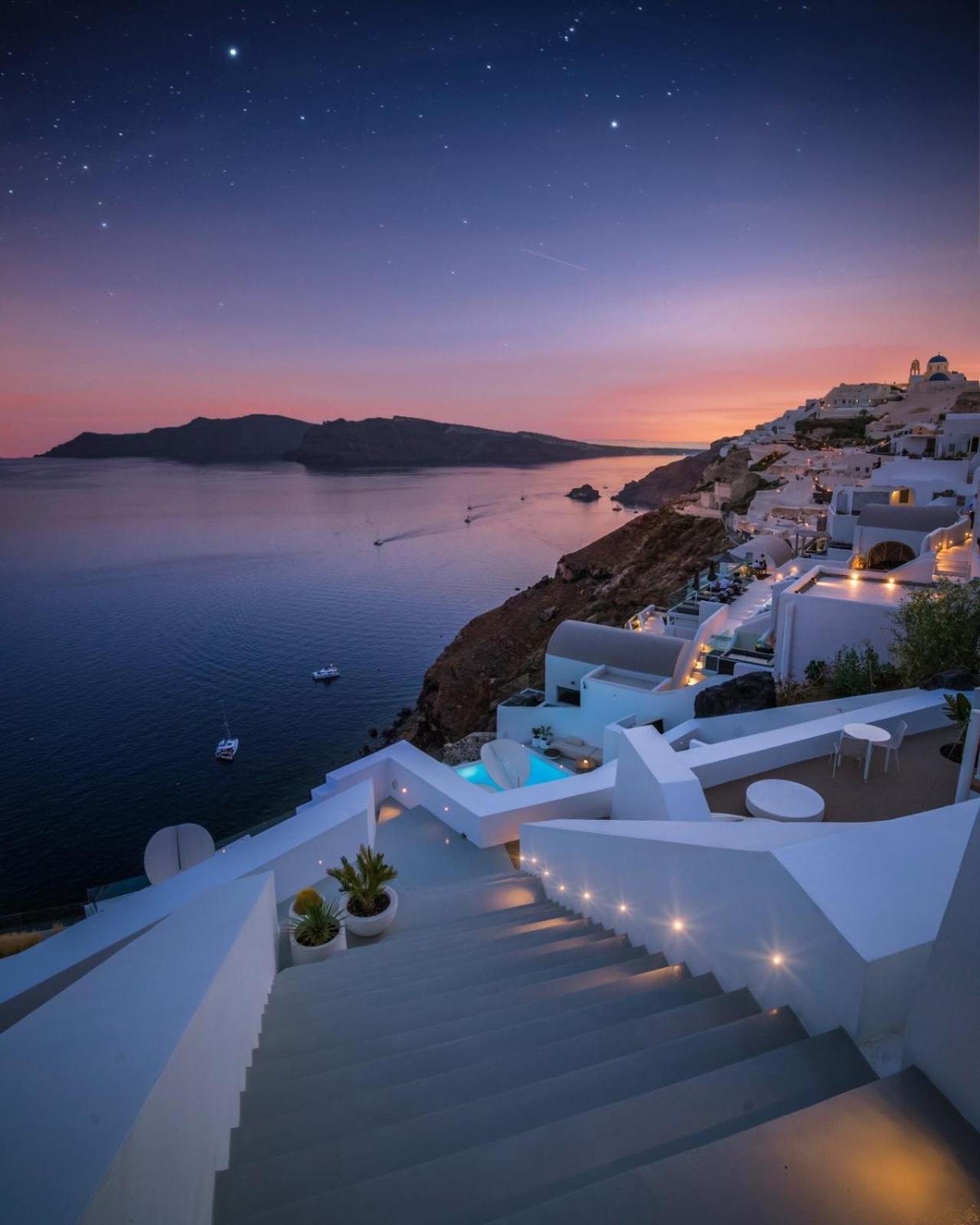 The Saint Hotel Oia  Esterno foto