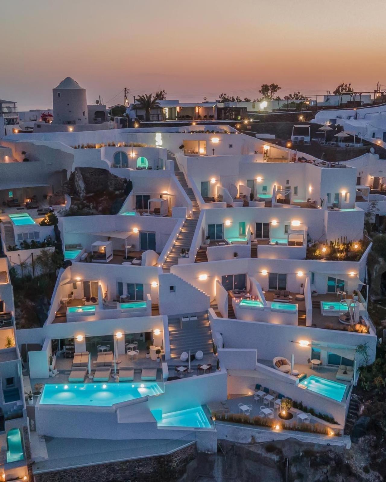 The Saint Hotel Oia  Esterno foto