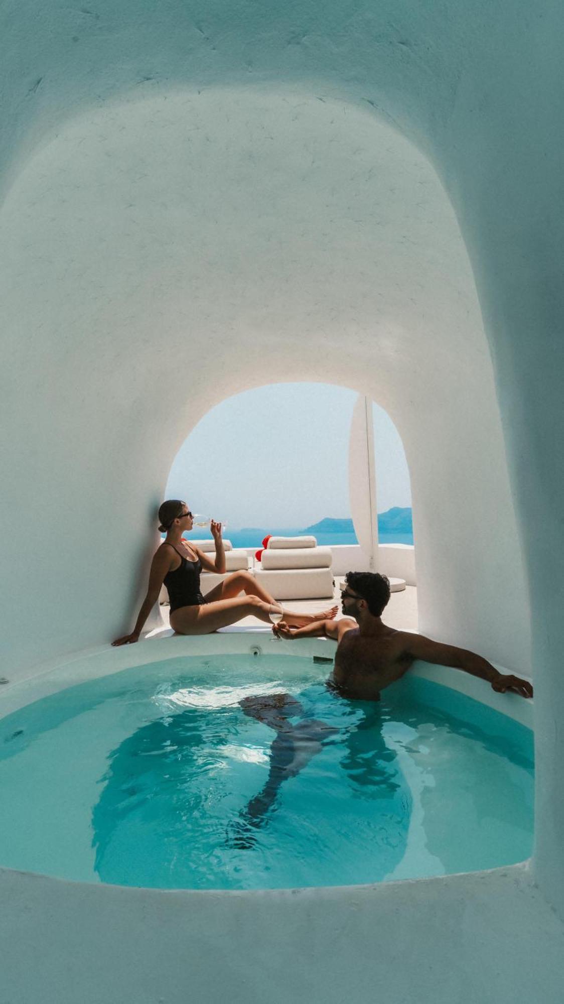The Saint Hotel Oia  Camera foto